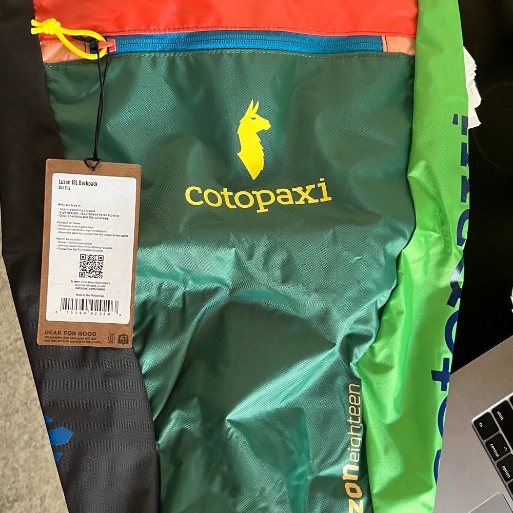 Cotopaxi Luzon 18L Pack (Brand new with tag)